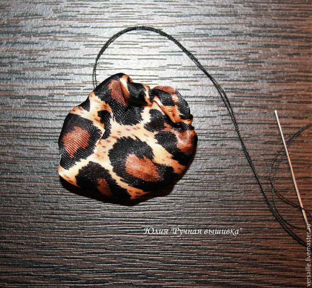 Делаем брошь «Леопард» в технике «жмурения», фото № 11 Делаем брошь «Леопард» в технике «жмурения», фото № 11