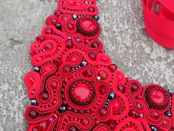 Сутажные украшения | Ярмарка Мастеров - ручная работа, handmade