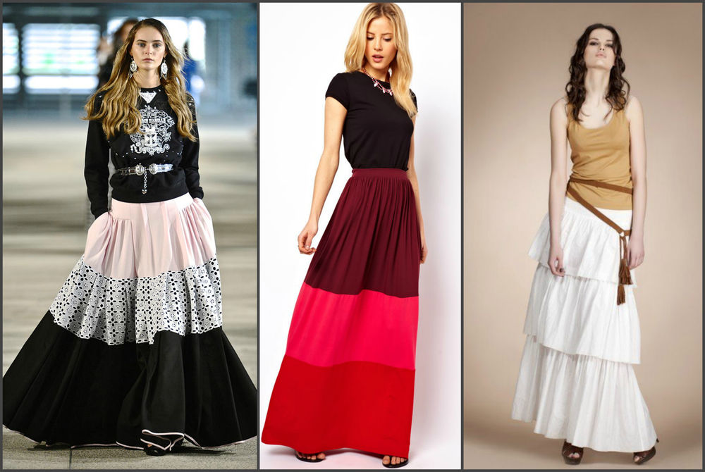 Maxi Skirts: Stylish, Feminine and Chic: Ideas & Inspiration в журнале ...