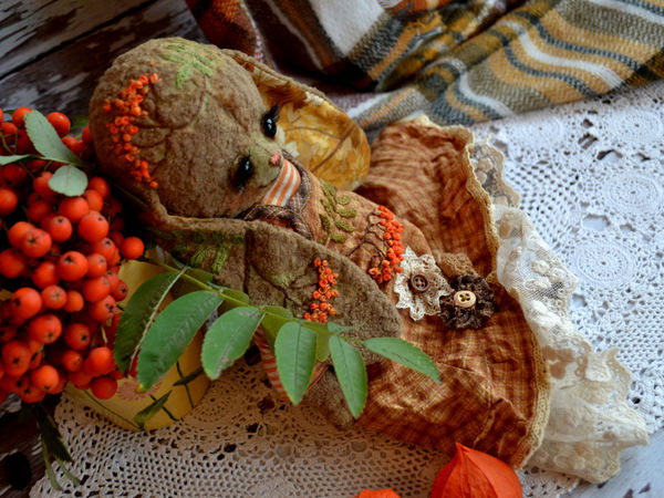 Осенние ушастики. | Ярмарка Мастеров - ручная работа, handmade