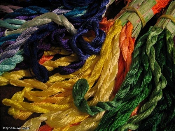 Виды шелка для вязания