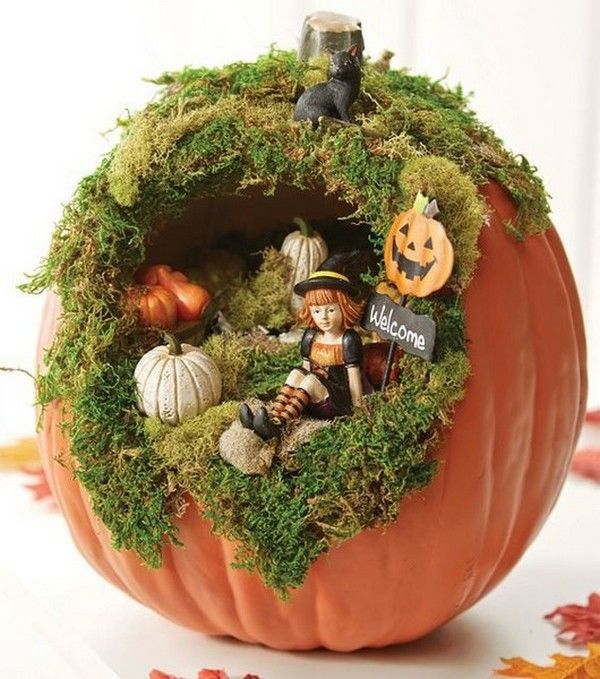 Pumpkin house | Тыквы, Осенние поделки своими руками, Украшения