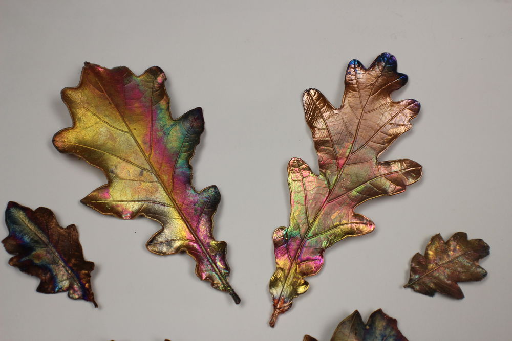 Гальваника в домашних условиях своими руками украшения из листьев фото пошагово для начинающих