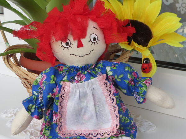 Шьем куклу Реггеди Энн | Ярмарка Мастеров - ручная работа, handmade