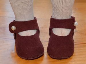 Делаем кожаные туфельки для куклы | Ярмарка Мастеров - ручная работа, handmade