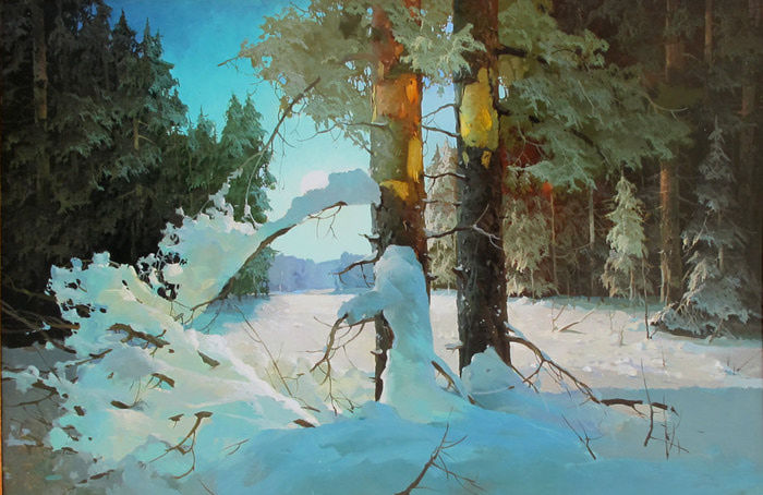 Виктор Александрович Быков – известный российский пейзажист ., фото № 19