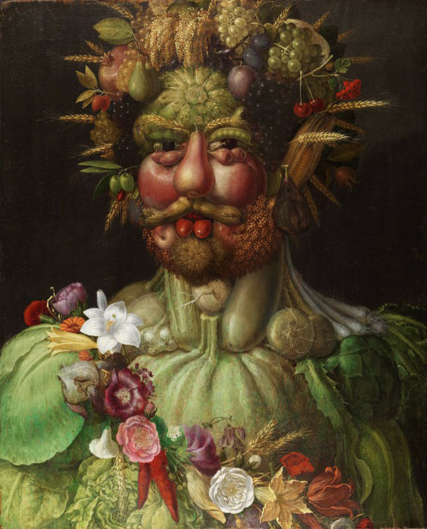 Овощные картины Джузеппе Арчимбольдо и скульптуры Филипа Хааса, фото № 7