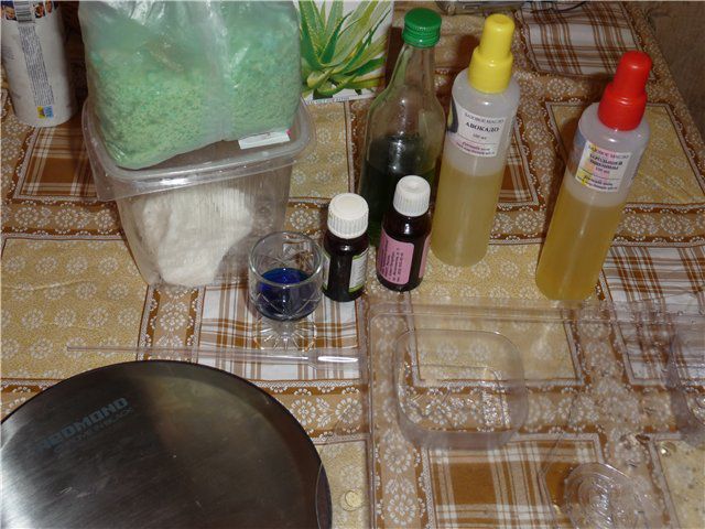 Мыло-скраб с морской солью / МЫЛОВАРЕНИЕ / Soap making