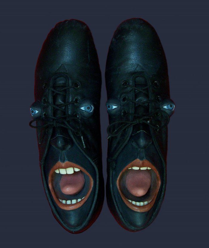 Смешные мужские ботинки