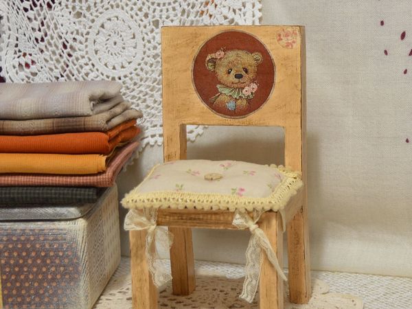 Стульчик для ваших любимых малышей. | Ярмарка Мастеров - ручная работа, handmade